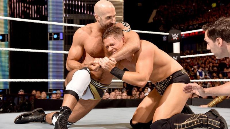 The Miz defeated Cesaro in an 11-minute match