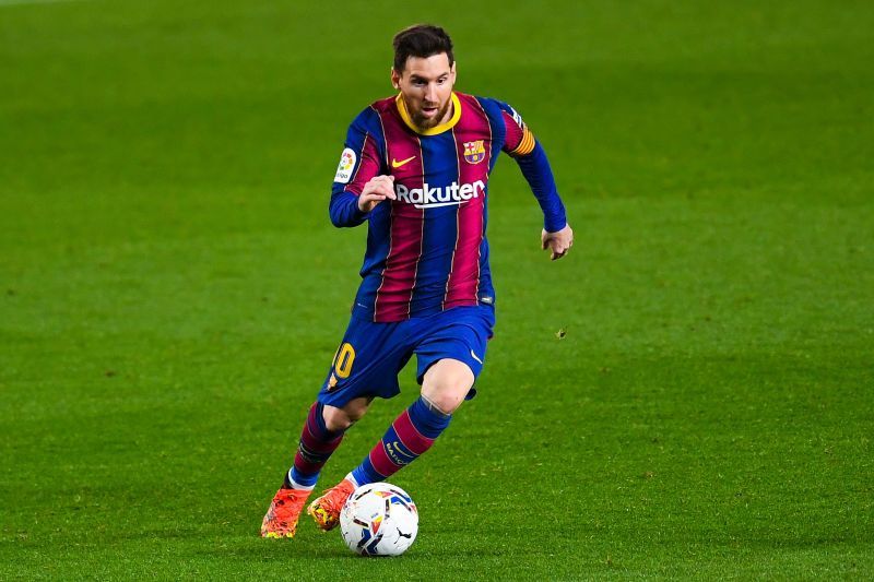 Lionel Messi see&#039;s his long term future with Barcelona. (Photo by David Ramos/Getty Images)