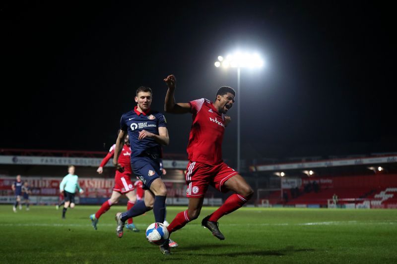 Accrington Stanley lost the reverse fixture at home 0-2 just over a month ago