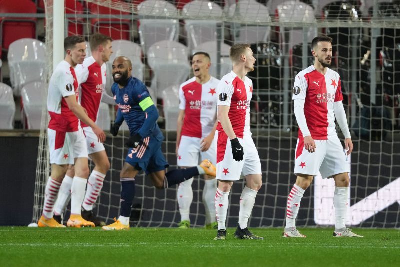 Slavia Praha v Arsenal FC - UEFA Europa League Quarter Final: Leg Two