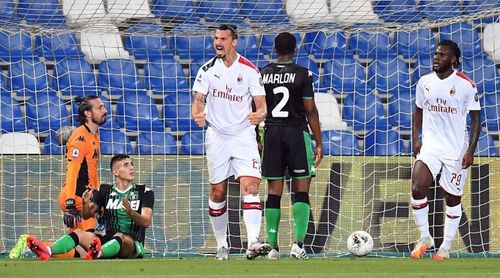 AC Milan haven't lost a league game to Sassuolo in over seven years!