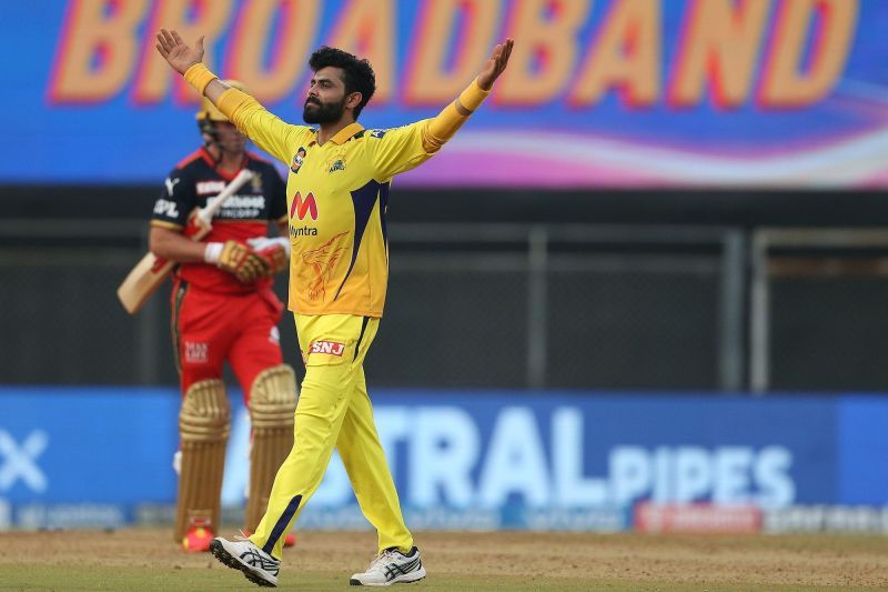 Ravindra Jadeja ran riot against RCB. (Image Courtesy: IPLT20.com)