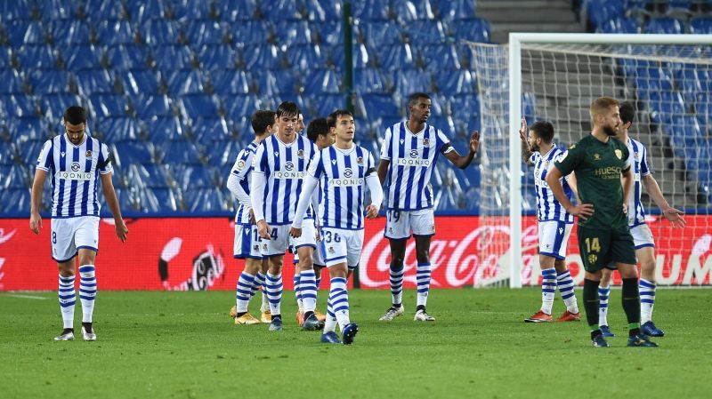 Real Sociedad take on SD Huesca this weekend