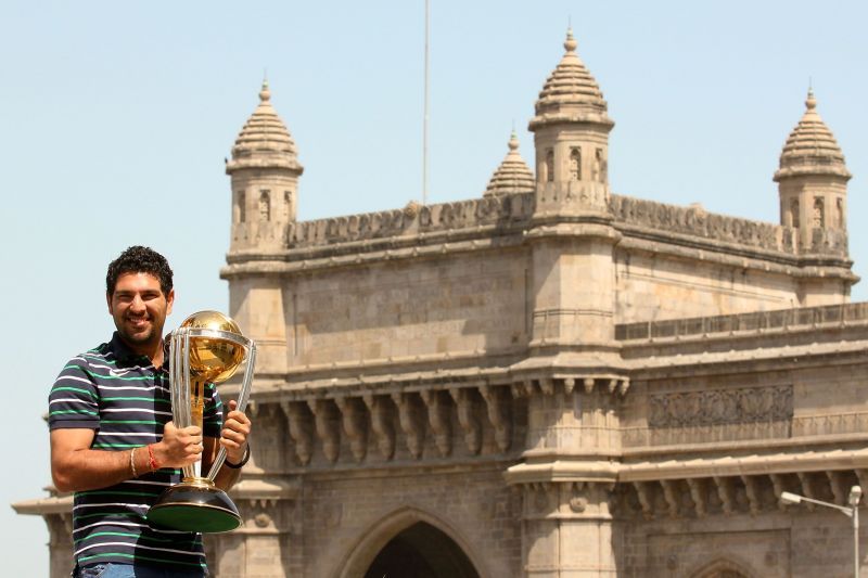Yuvraj Singh was the Man of the Tournament at the 2011 World Cup