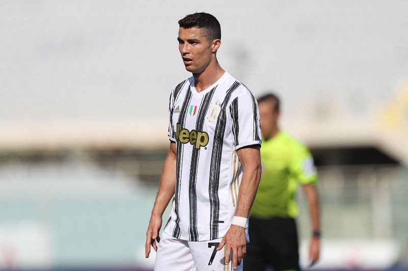 Cristiano Ronaldo in action for Juventus