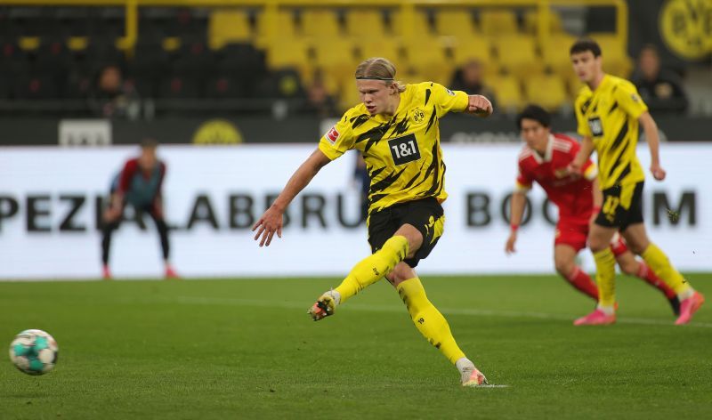 Erling Haaland has been sensational in Dortmund. (Photo by Friedemann Vogel - Pool/Getty Images)