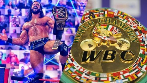 Drew McIntyre could be on-track to face WBC Champion Tyson Fury (Credit: WWE/Sky Sports)