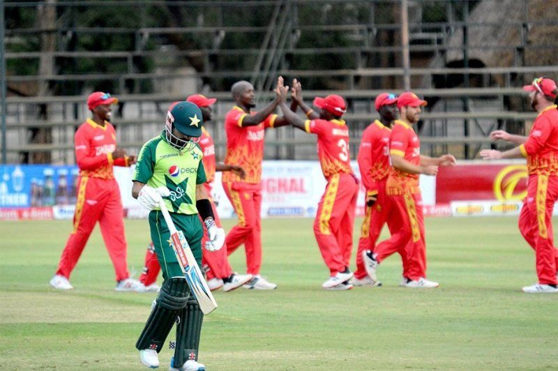 Zimbabwe stunned Pakistan at the Harare Sports Club.