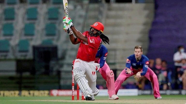 Chris Gayle has scored one of the fastest fifties in IPL history.