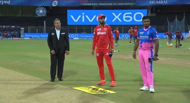 Sanju Samson (R) is making his first appearance as captain of RR [Credits: IPL]