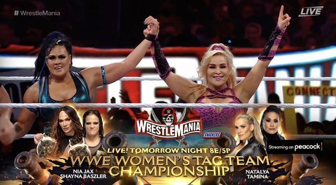 Natalya and Tamina are going to Night 2 to get the gold