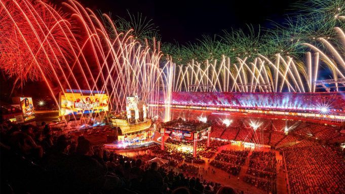 WrestleMania 37 at Raymond James Stadium in Tampa