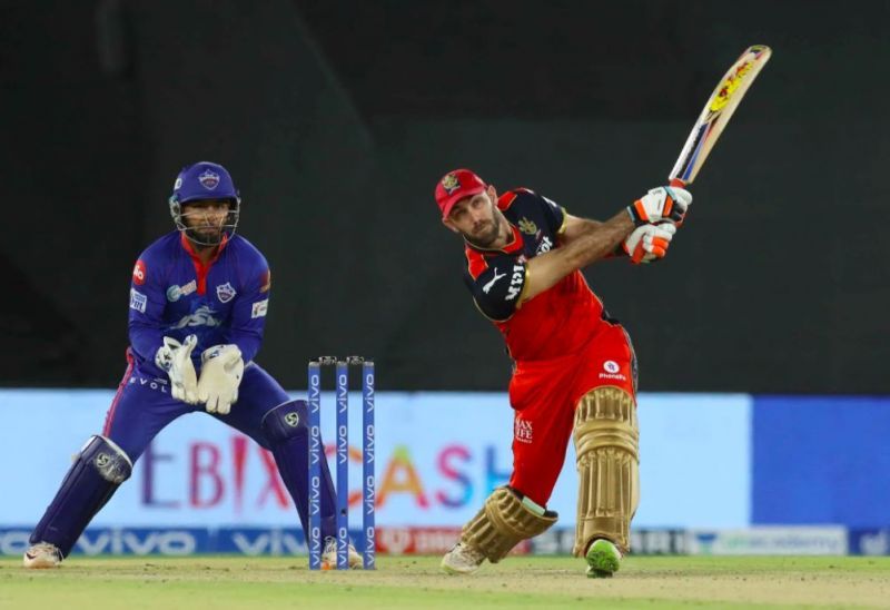 Glenn Maxwell in action for RCB | Image: IPLT20