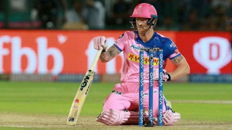 Ben Stokes endured yet another failure at the top of the order for Rajasthan Royals