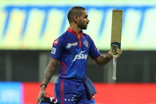 Shikhar Dhawan scored a quick-fire 49-ball-92 against PBKS