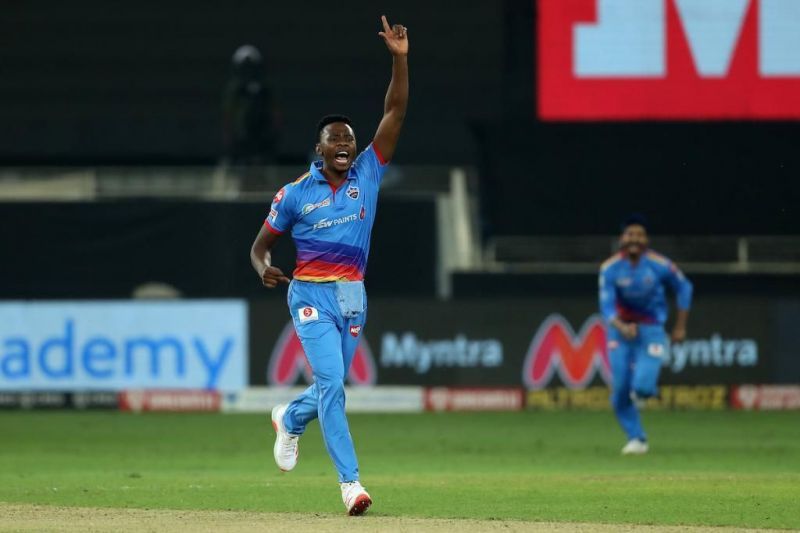 Delhi&#039;s Kagiso Rabada won the Purple Cap in IPL 2020 (Image source - Twitter)