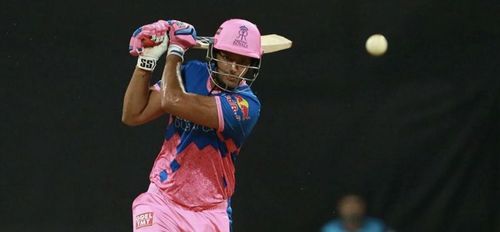 Shivam Dube struggled to a 20-ball 17 against CSK on Monday (Photo: BCCI)