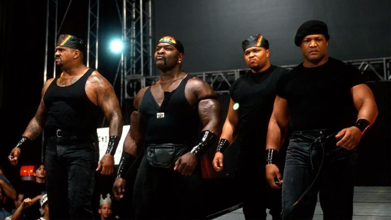 The Nation of Domination appeared in WWE from 1996 to 1998