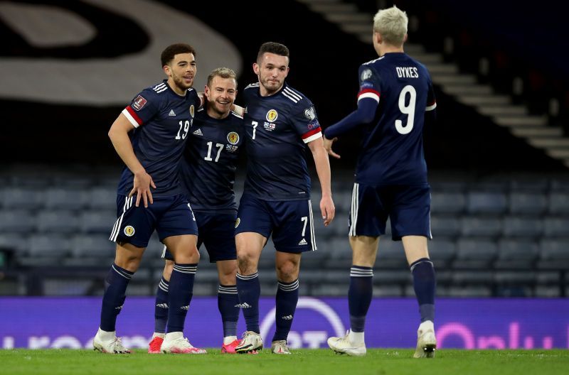 Scotland beat the Faroe Islands 4-0.