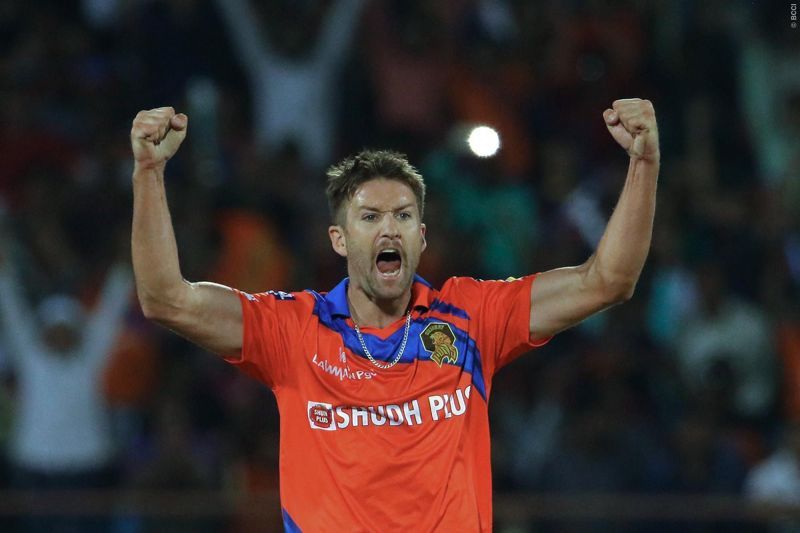 Andrew Tye took a hat-trick on IPL debut