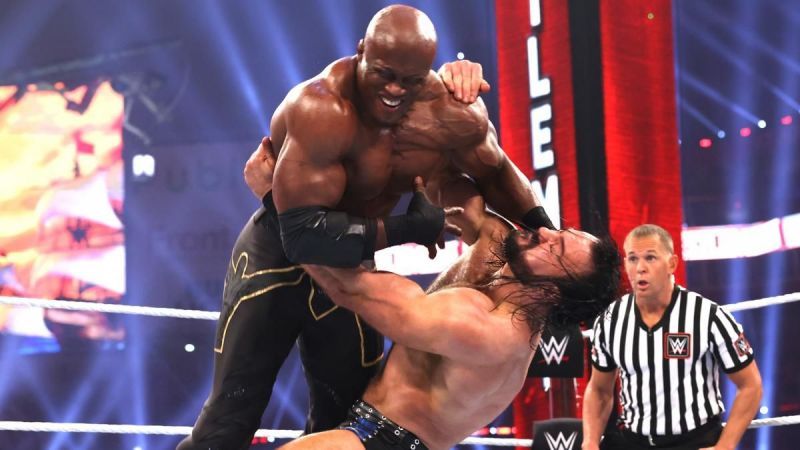 Lashley and McIntyre clash at WrestleMania for the WWE title