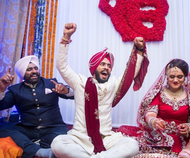 Mandeep Singh and Jagdeep Jaswal&#039;s wedding