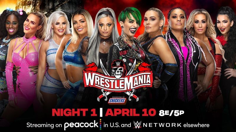 Which tag team will earn the opportunity to challenge for the WWE Women's Tag Team Championships at WrestleMania 37 Night Two?