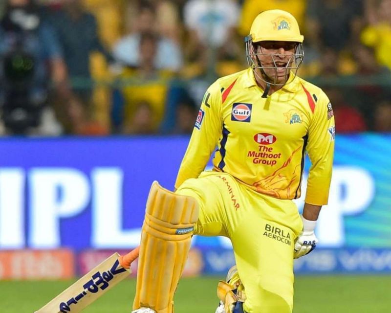 MS Dhoni is the 8th highest scorer in the IPL