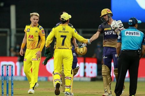 KKR vs CSK. Pic: IPLT20.COM