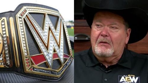 The WWE Championship and Jim Ross.