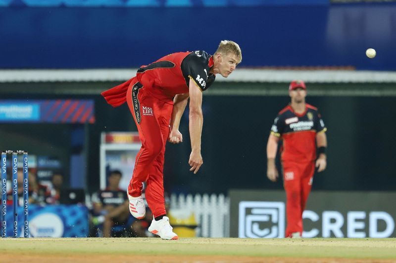 Kyle Jamieson bowled an impressive spell in his first IPL outing for RCB