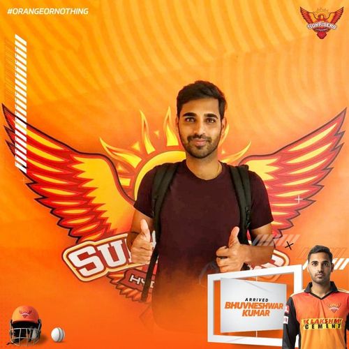 Bhuvneshwar Kumar will be a key member of the SRH squad