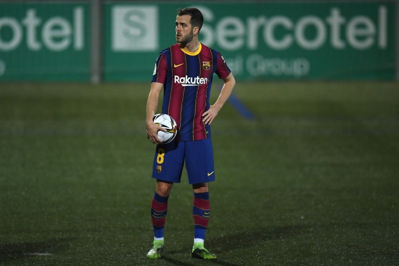 Miralem Pjanic has been a disappointing signing for Barcelona. (Photo by Alex Caparros/Getty Images)