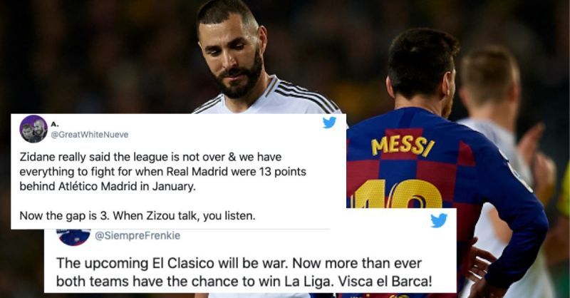 The El Clasico between Real Madrid and Barcelona next weekend could decide La Liga&#039;s title race