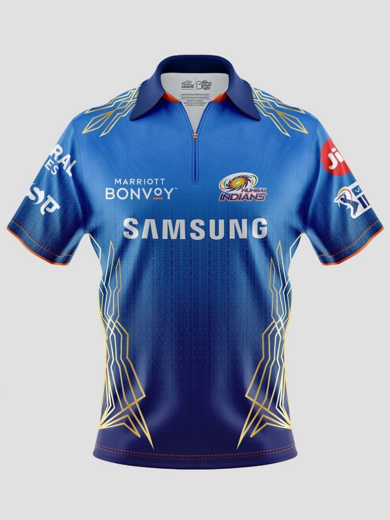 Mumbai Indians&#039; jersey for IPL 2021