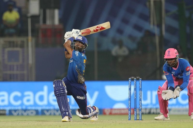 Krunal Pandya batted well at no.4 in the last game.. (Image Courtesy: IPLT20.com)