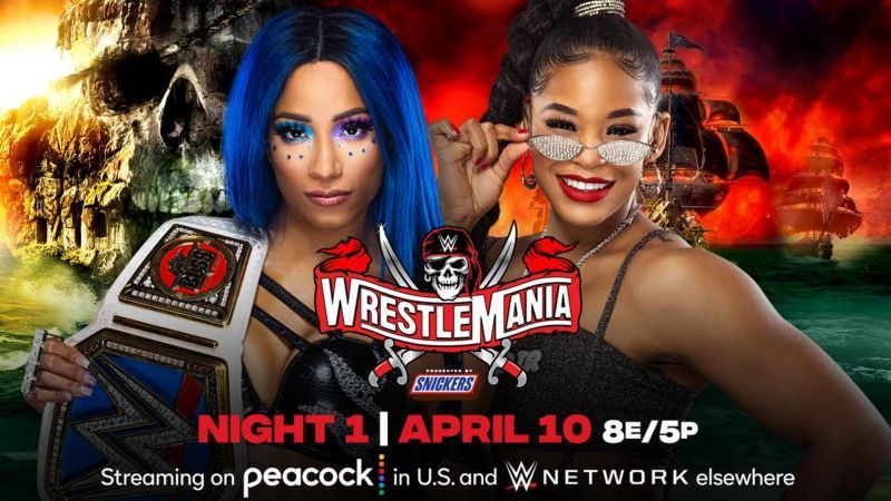 Sasha Banks and Bianca Belair will be the main event of Night 1 of WrestleMania 37