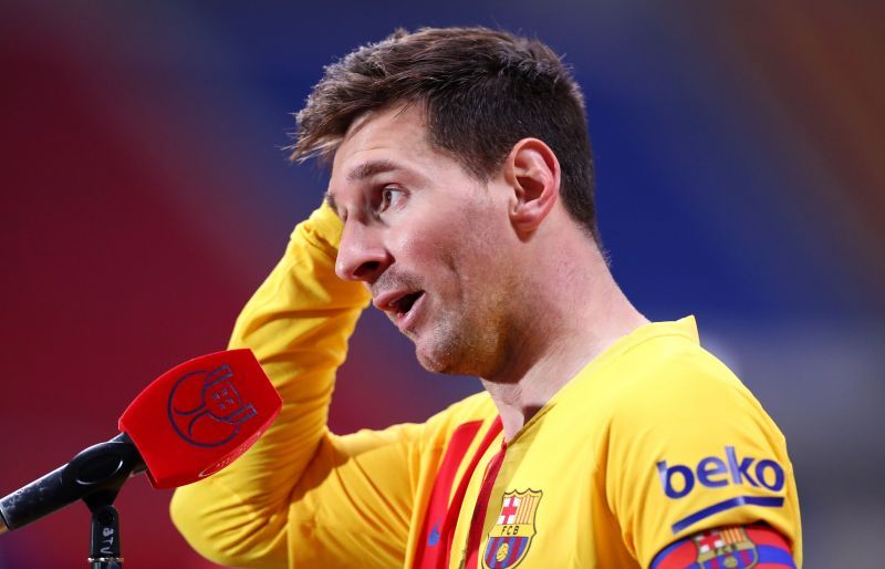 Barcelona captain Lionel Messi. (Photo by Fran Santiago/Getty Images)