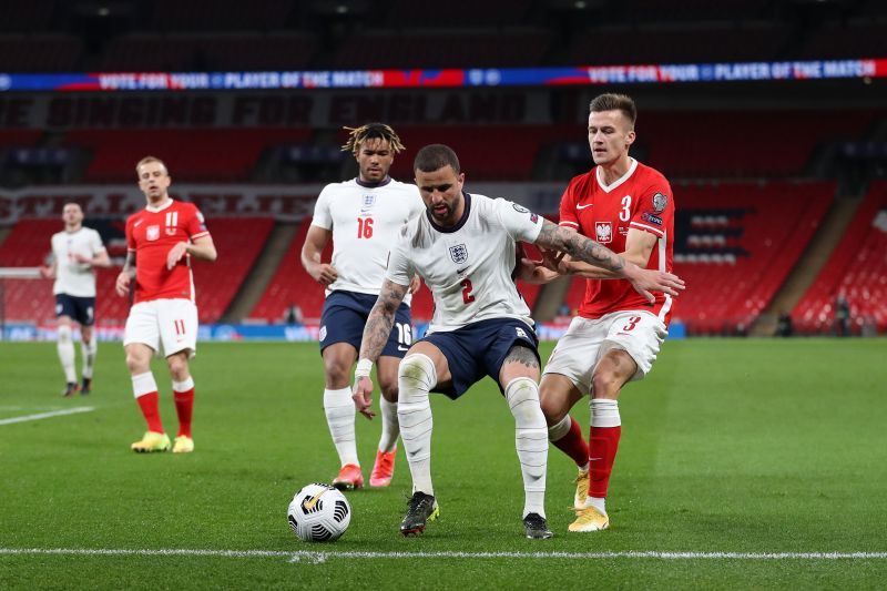 Kyle Walker didn&#039;t have his best game at right-back for England.