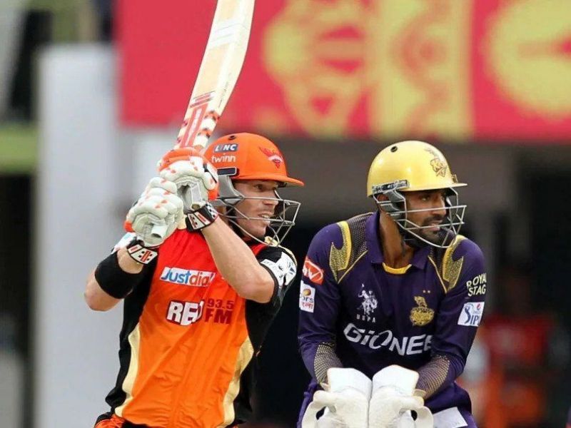 David Warner scored a sensational 91 against KKR back in 2015