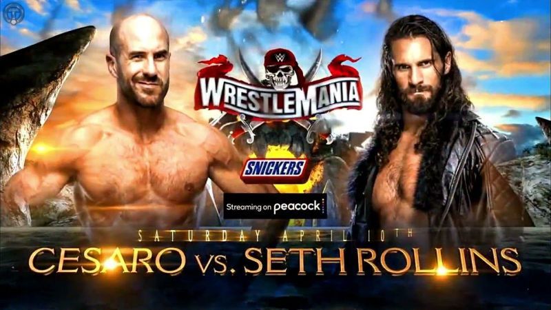 Will Cesaro get his first big singles win at WrestleMania 37?