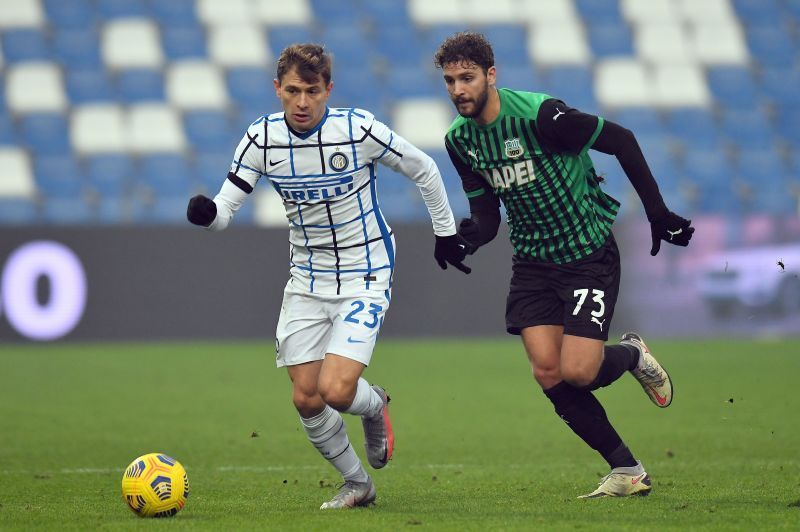 Locatelli in action for Sassuolo