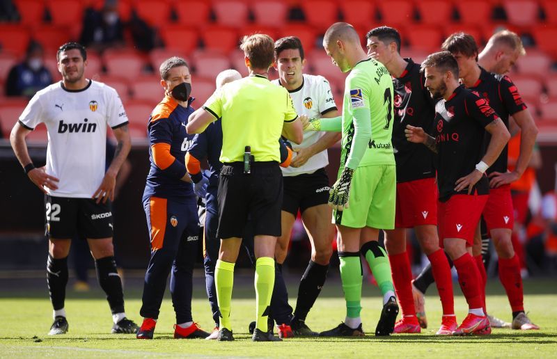 Valencia have a depleted squad