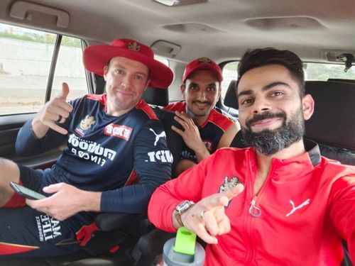 Virat Kohli and AB de Villiers share a great bond on and off the field.