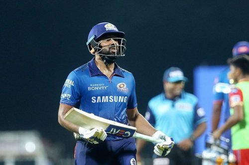 Rohit Sharma's dismissal was as good as game over for MI.