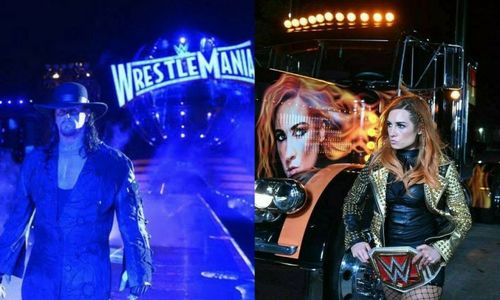 The Undertaker and Becky Lynch