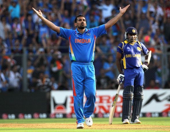 Zaheer Khan was the joint-highest wicket-taker in the 2011 World Cup