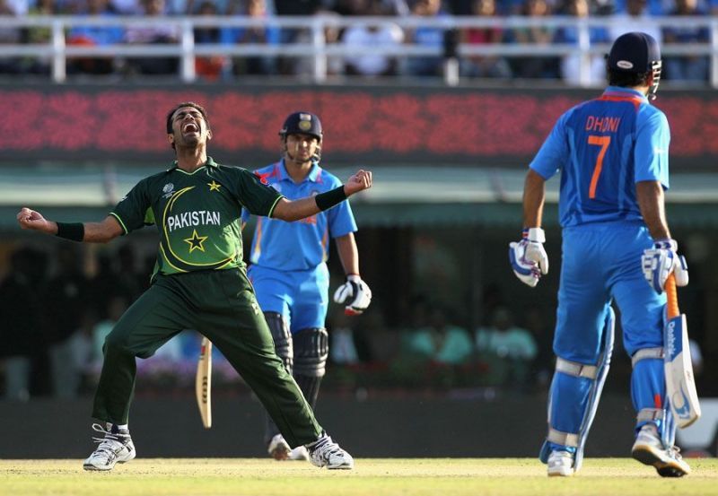 Wahab Riaz ran through the Indian middle order in the 2011 World Cup semi-final