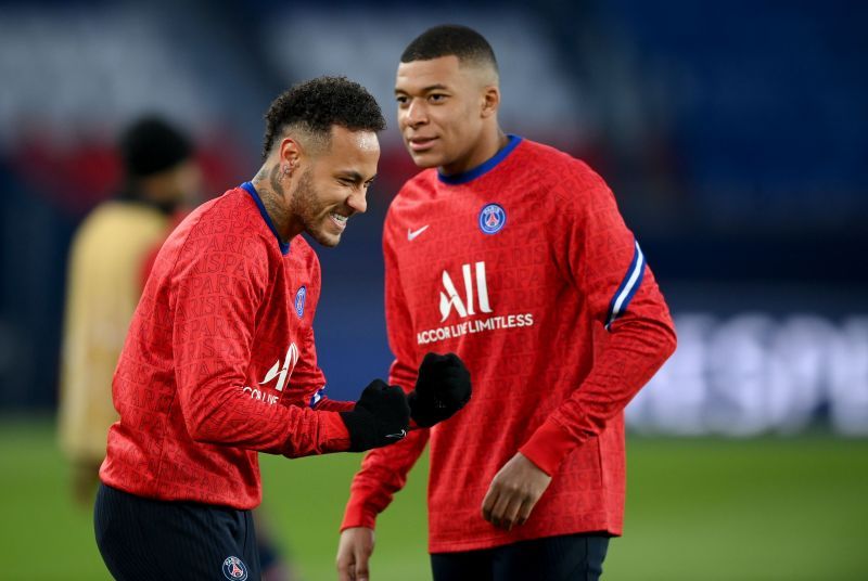 Neymar Jr. and Kylian Mbappe