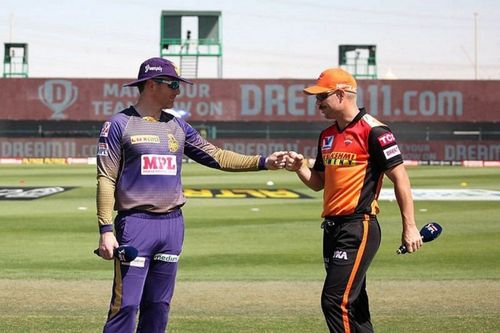 KKR and SRH are the only two sides with non-Indian captain